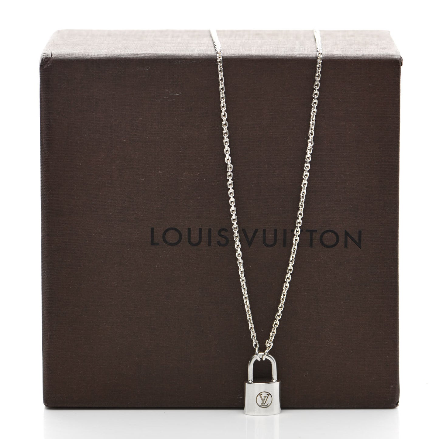 Sterling Silver Lockit Necklace