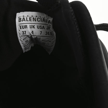 Balenciaga Rubber Mesh Womens Tyrex Sneakers 37 Black Red 9 of 10