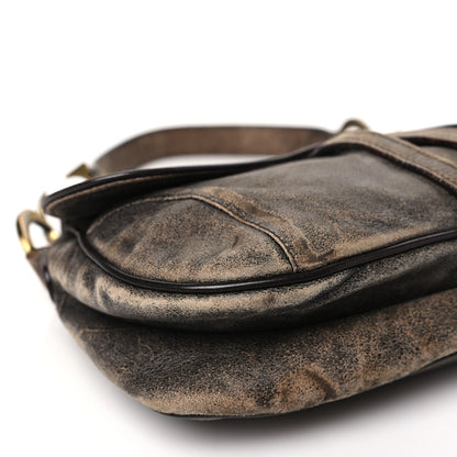 Christian Dior Calfskin Double Saddle Bag Brown 9 of 14