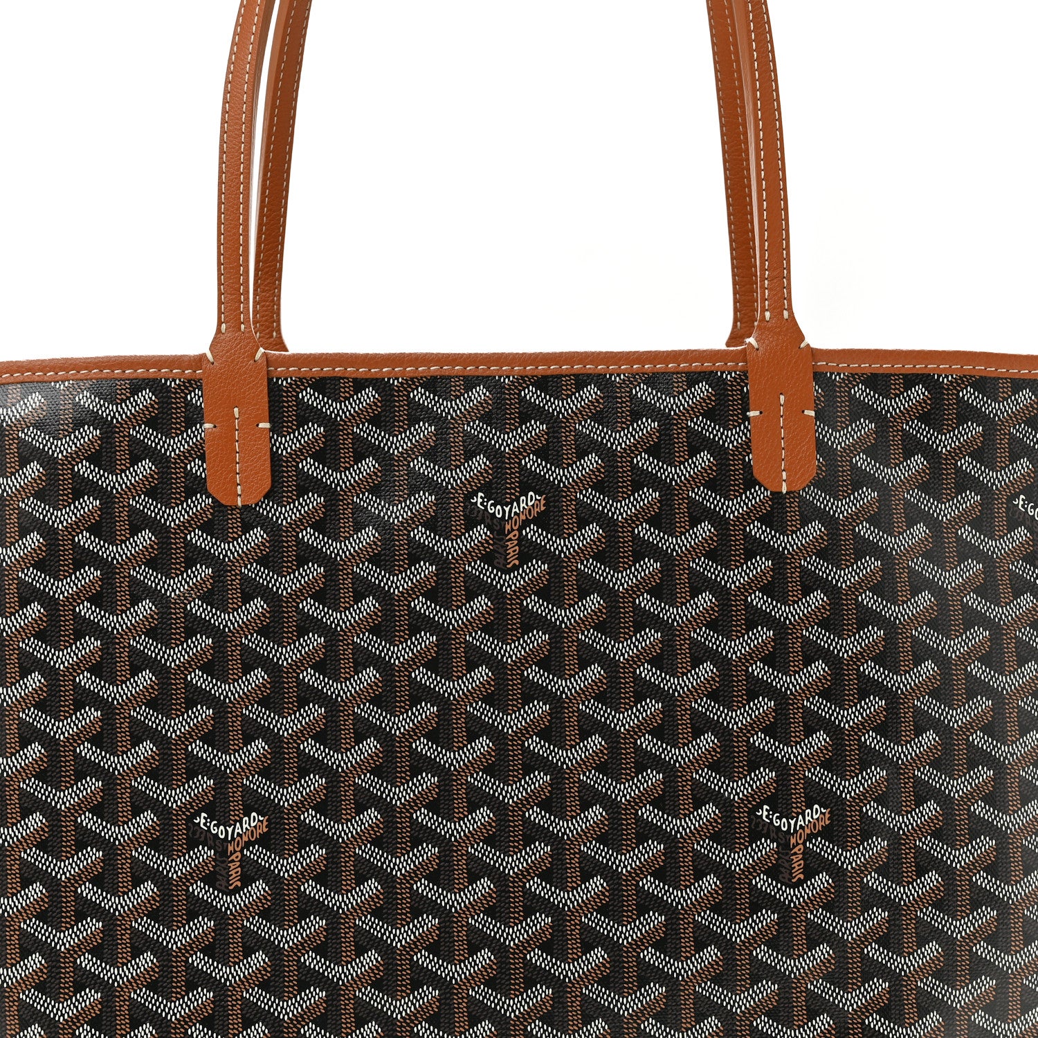 Goyard Goyardine Artois MM Black Gold 7 of 9