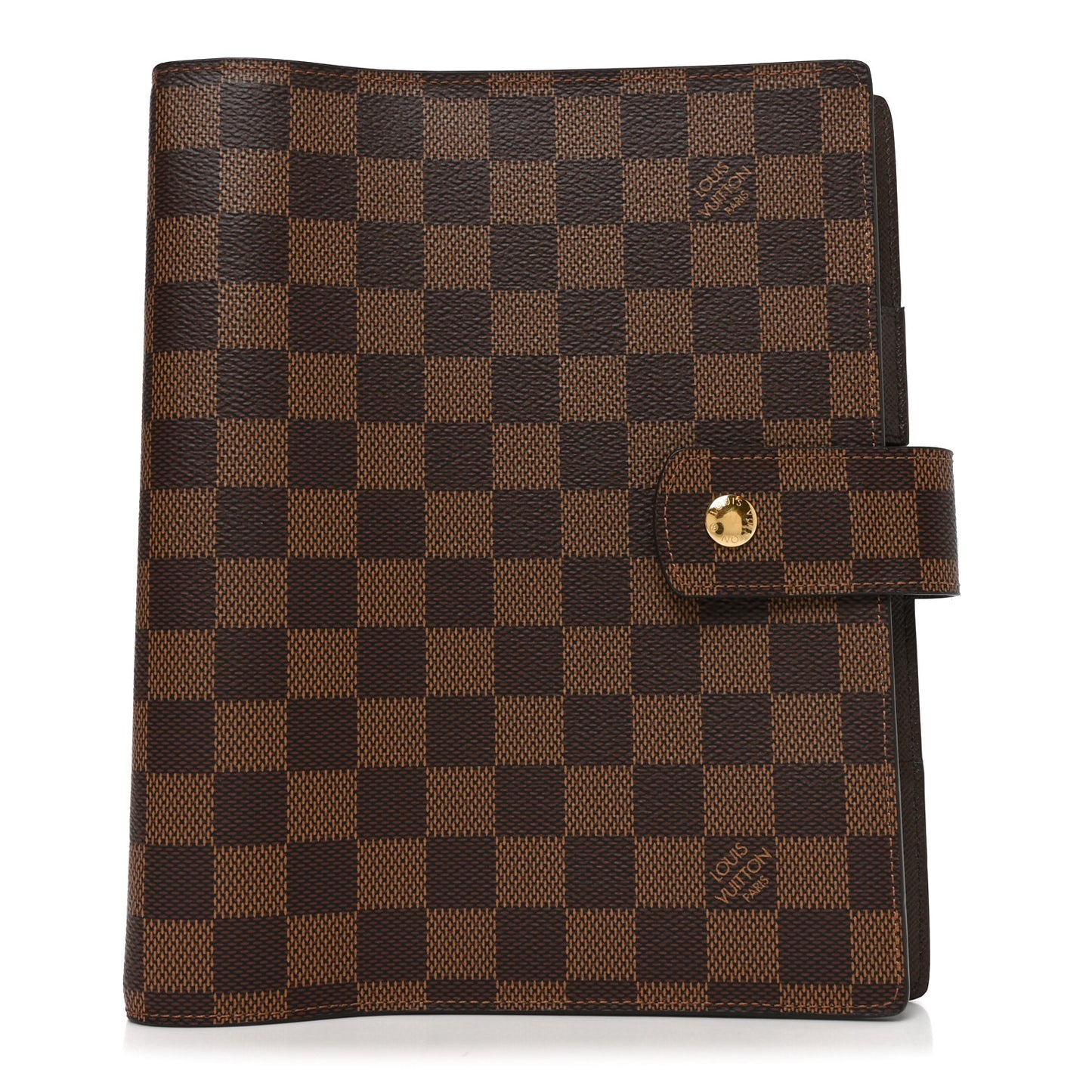 Damier Ebene Large Ring Agenda Cover