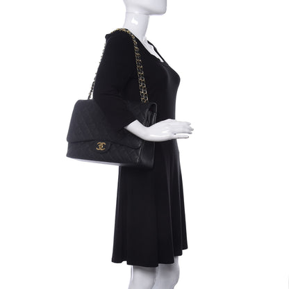 Chanel Caviar Quilted Maxi Double Flap Black 2 of 10