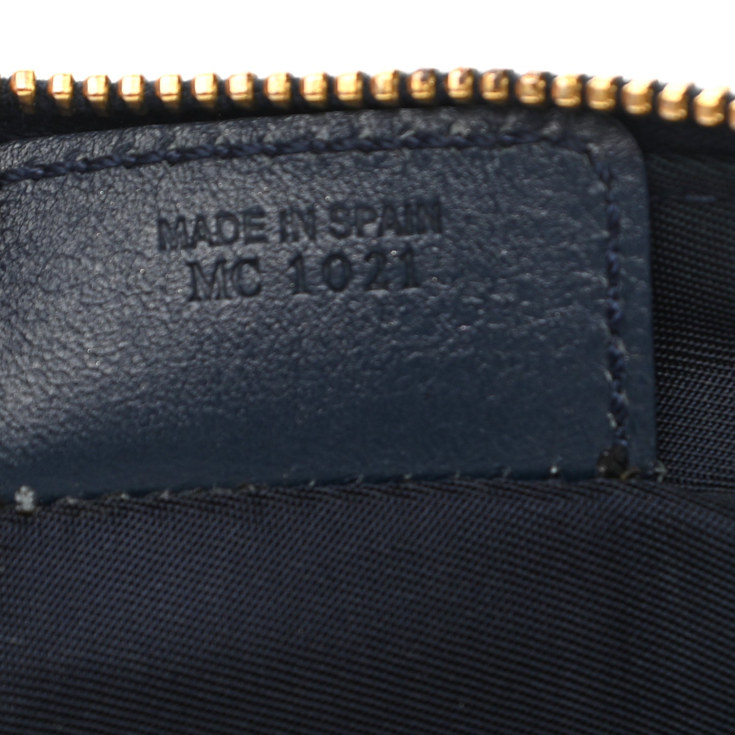 Monogram Mini Saddle Pochette Navy
