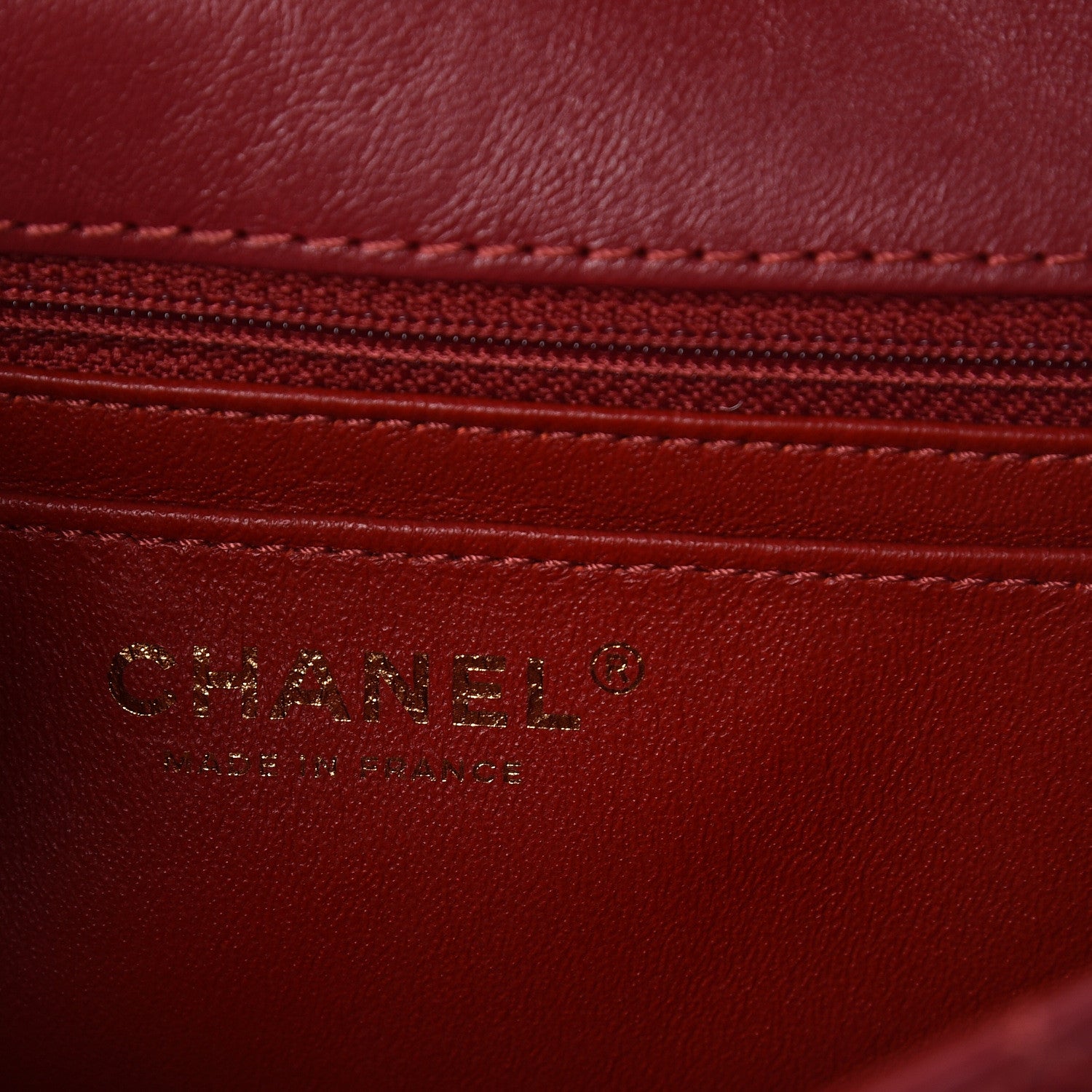 Chanel Aged Calfskin Quilted 2.55 Reissue Mini Flap Red 6 of 10