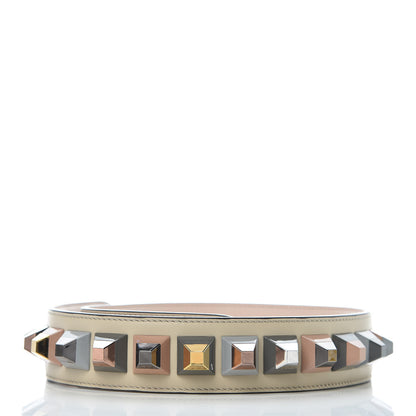Fendi Calfskin Studded Strap You Rose Gold Gold Silver 2 of 6