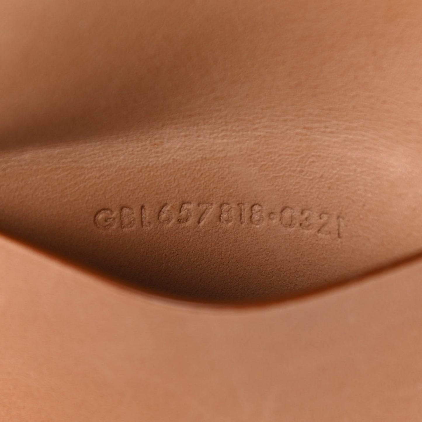 Calfskin Monogram Baby Kaia Crossbody Bag Vintage Brown