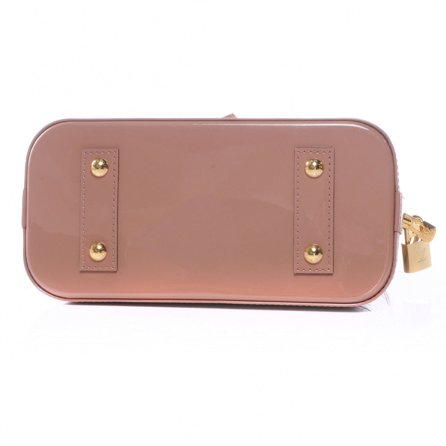 Louis Vuitton Vernis Alma BB Rose Velours 4 of 7
