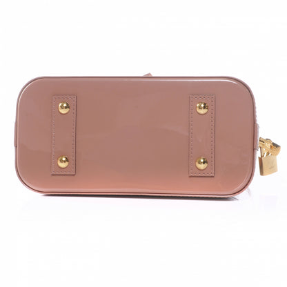Louis Vuitton Vernis Alma BB Rose Velours 4 of 7