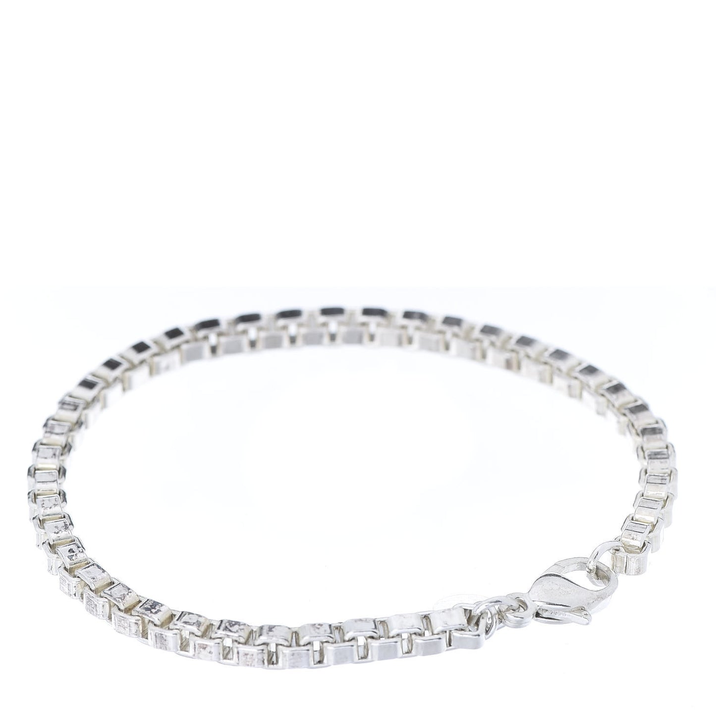 Sterling Silver 4mm Venetian Link Bracelet