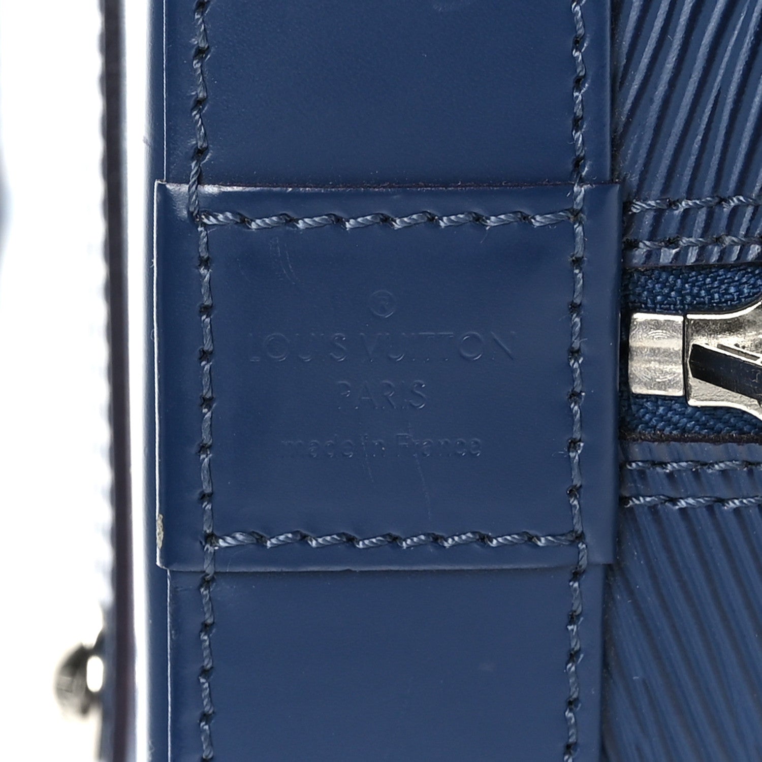 Louis Vuitton Epi Alma GM Indigo 6 of 10