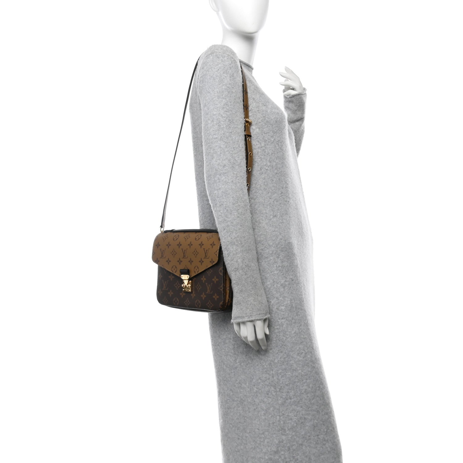 Louis Vuitton Reverse Monogram Pochette Metis 2 of 11