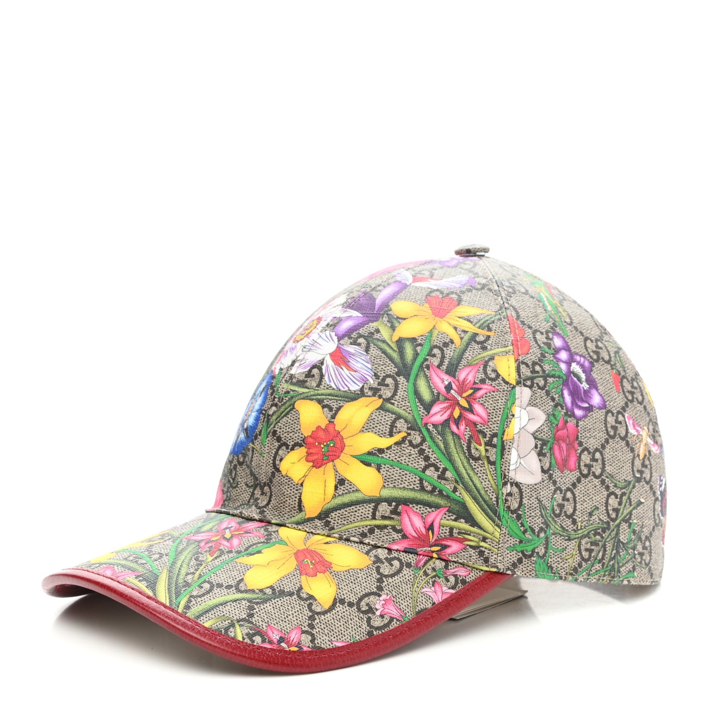 GG Supreme Flora Claudia Baseball Hat 58 L Red