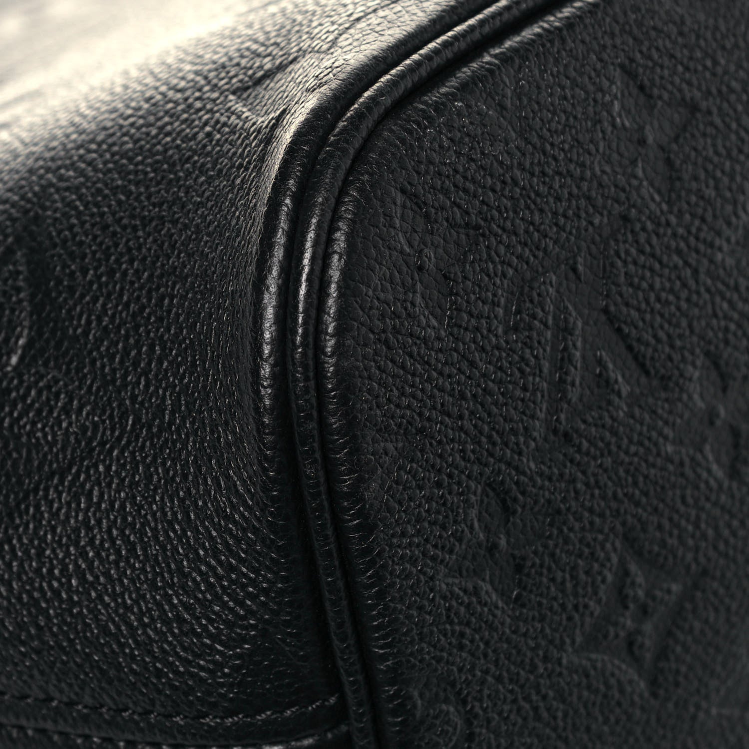 Louis Vuitton Empreinte Monogram Giant Neverfull MM Black 10 of 12