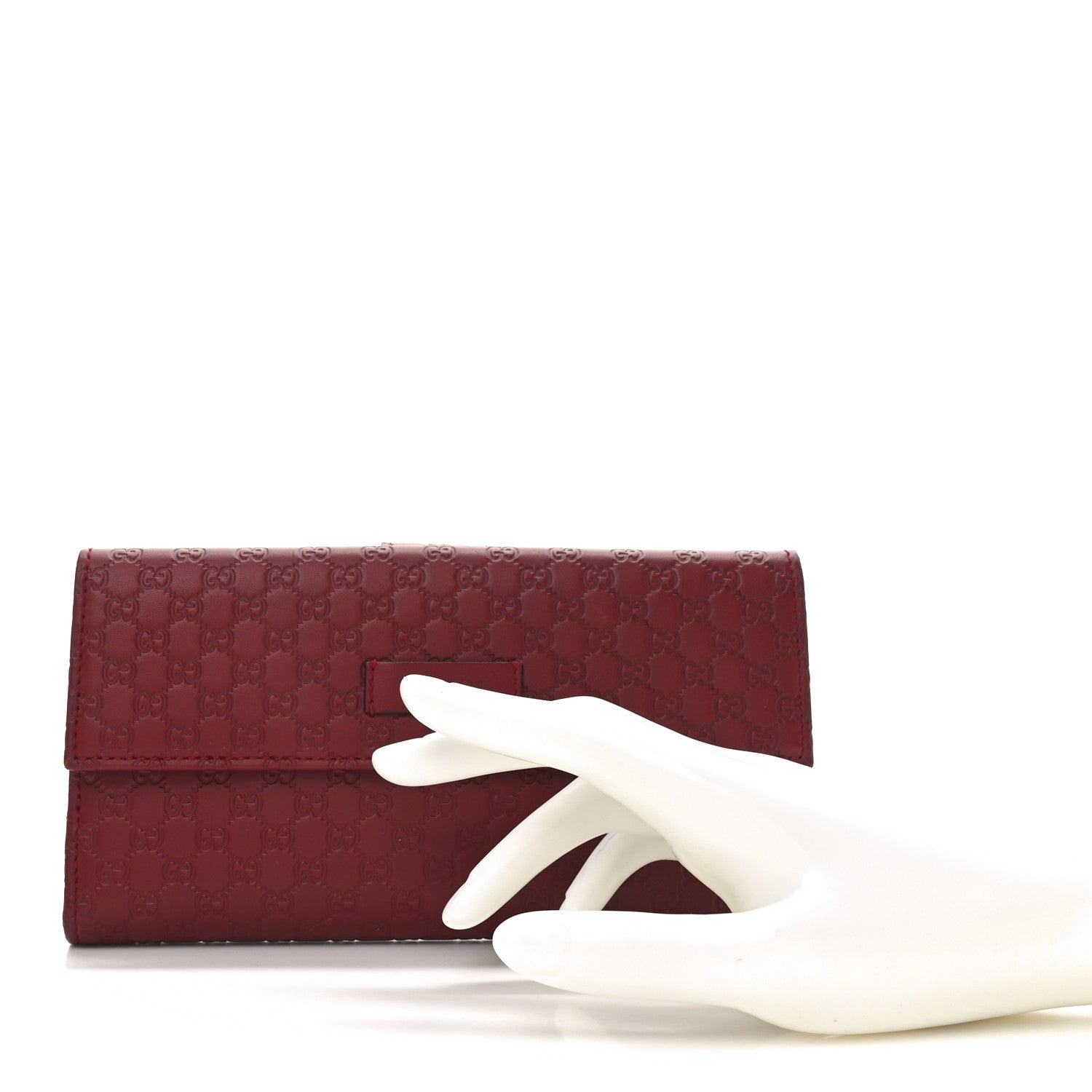 Gucci Microguccissima Continental Flap Wallet Red 2 of 8