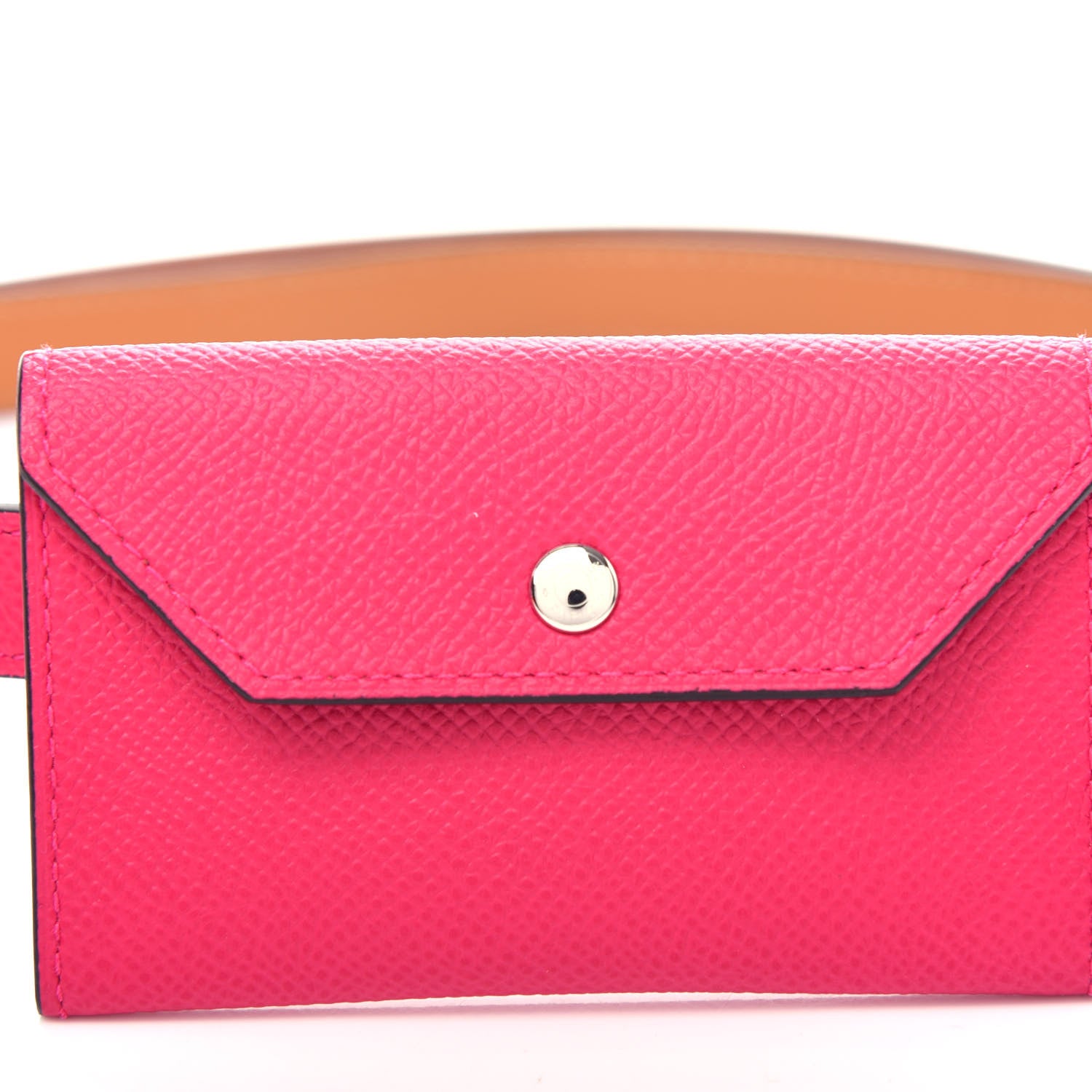 Hermes Epsom Kelly Pocket Belt Rose Mexico 5 of 7