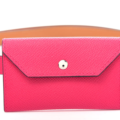 Hermes Epsom Kelly Pocket Belt Rose Mexico 5 of 7