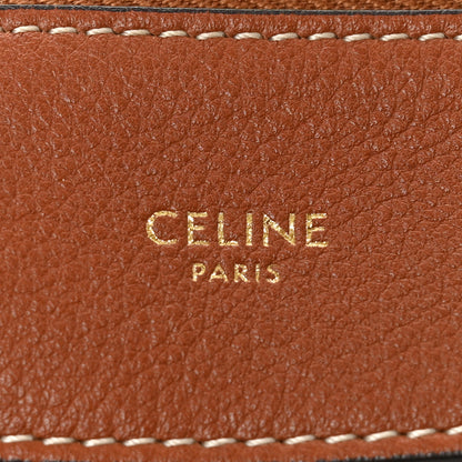Celine Supple Calfskin Medium Romy Shoulder Bag Tan 5 of 9