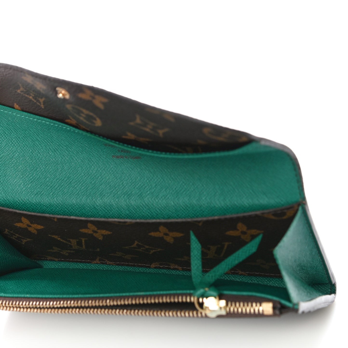 Monogram Emilie Wallet Vert