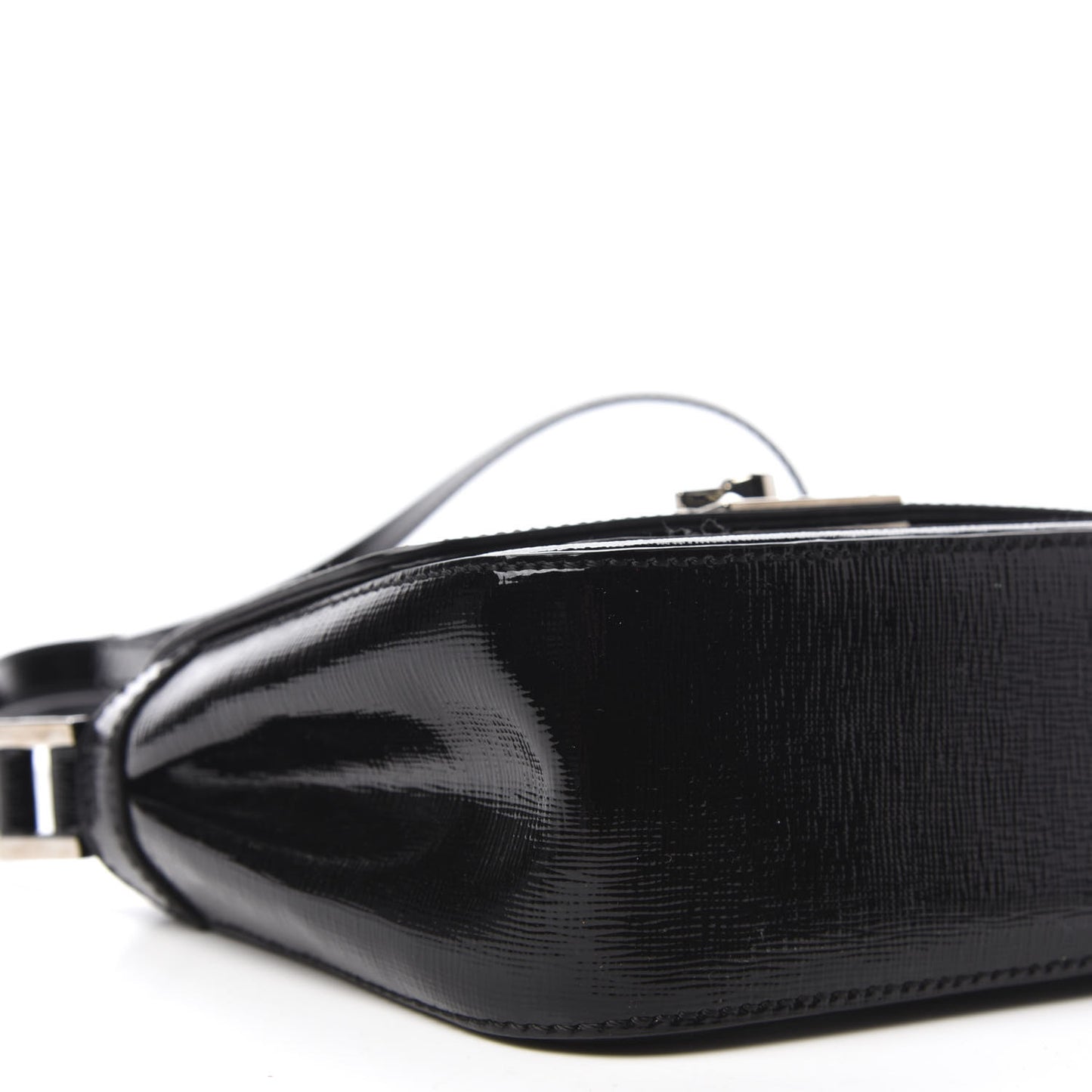 Patent Mini Borsa Black