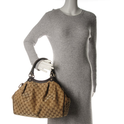 Gucci Monogram Medium Sukey Tote Dark Brown 2 of 7