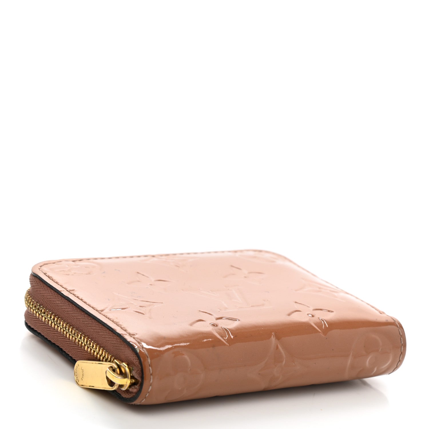 Louis Vuitton Vernis Zippy Coin Purse Rose Velours 4 of 8