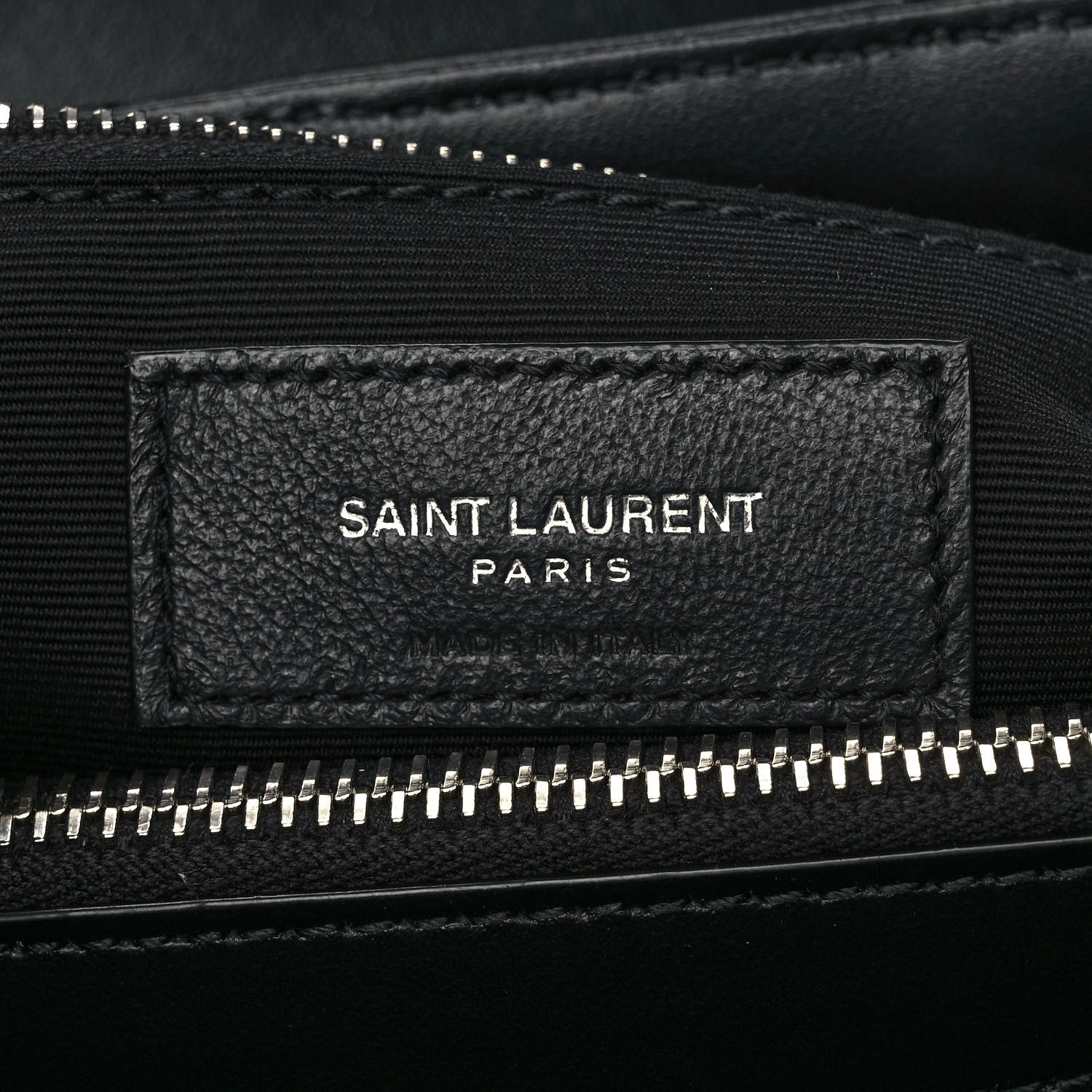 Saint Laurent Calfskin Y Quilted Monogram Medium Loulou Chain Satchel Black 6 of 10
