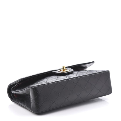 Chanel Lambskin Quilted Medium Double Flap Black 4 of 13