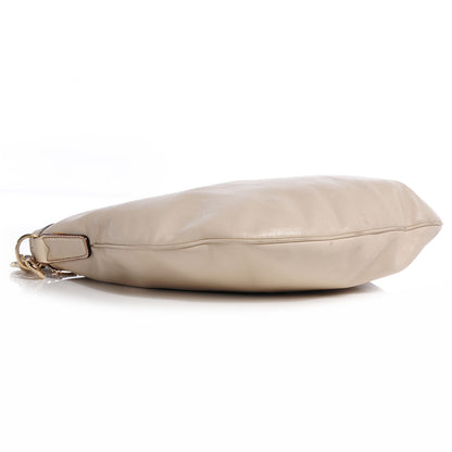 Gucci Leather Web Strap Hobo Off White 4 of 8