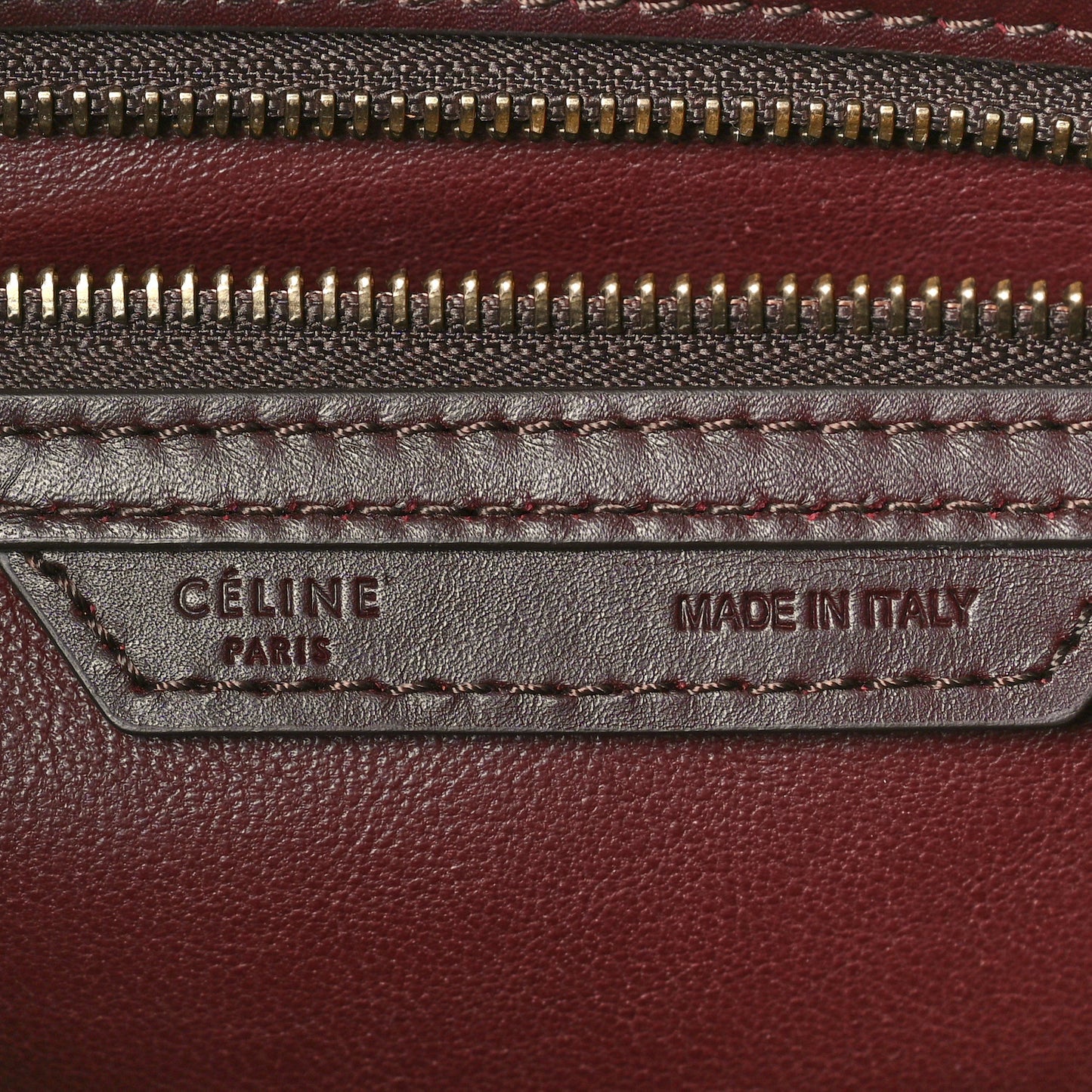 Satin Calfskin Suede Mini Tri-Color Luggage Beige