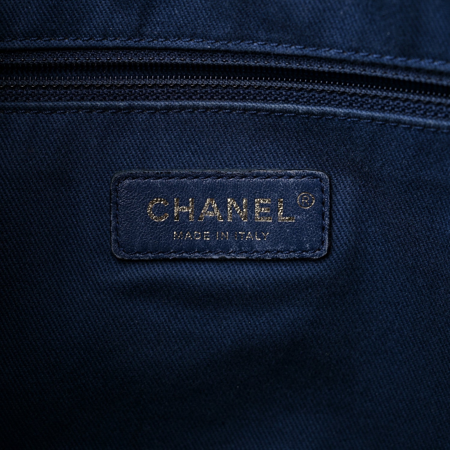 Chanel Sheepskin Caviar Quilted Daily Round Backpack Blue 6 of 16