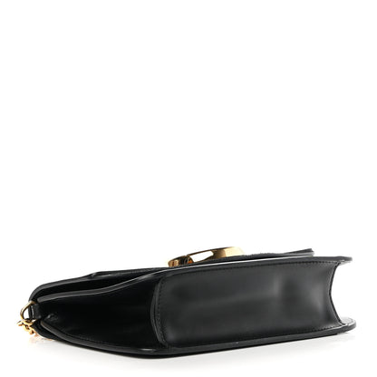 Chloe Calfskin Suede C Clutch With Chain Black 4 of 16