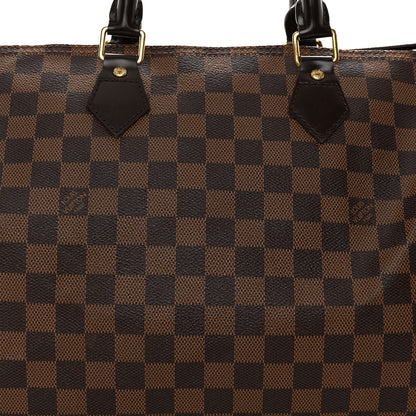 Louis Vuitton Damier Ebene Speedy 35 7 of 10