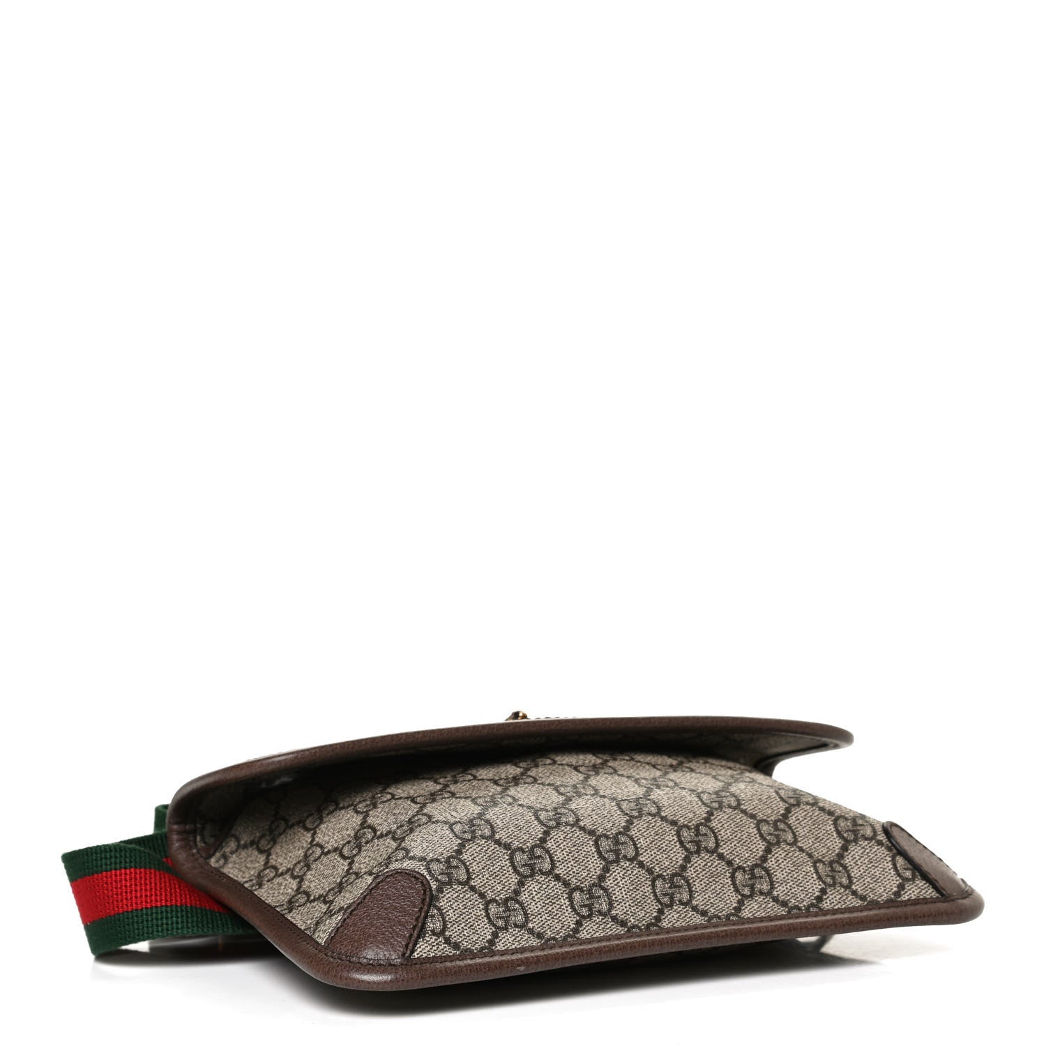 Gucci GG Supreme Monogram Neo Vintage Web Belt Bag Brown 4 of 11