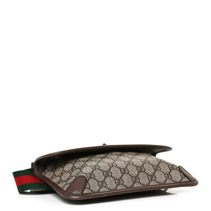 Gucci GG Supreme Monogram Neo Vintage Web Belt Bag Brown 4 of 11