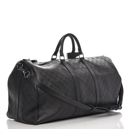 Louis Vuitton Damier Infini Keepall Bandouliere 55 Onyx 3 of 8