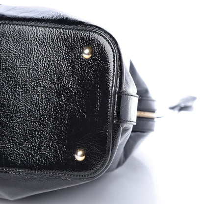 Saint Laurent Patent Oversized Muse Black 6 of 9