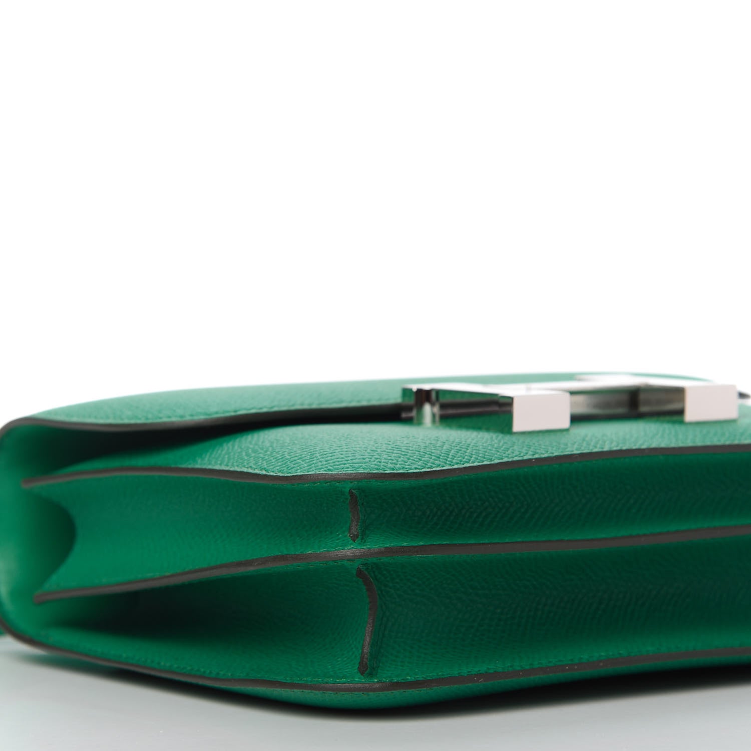 Hermes Epsom Enamel Constance 18 Vert Jade Bleu Brume 6 of 11