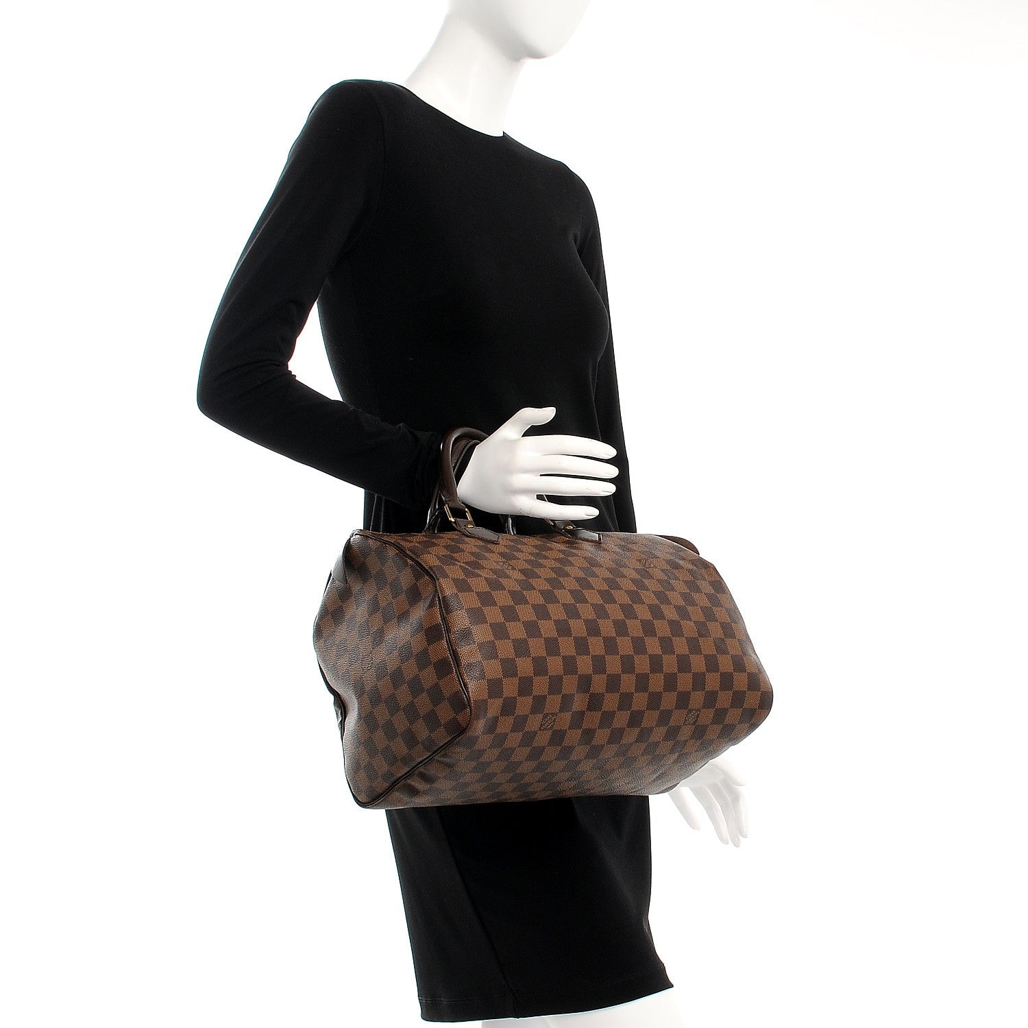 Louis Vuitton Damier Ebene Speedy 35 2 of 9