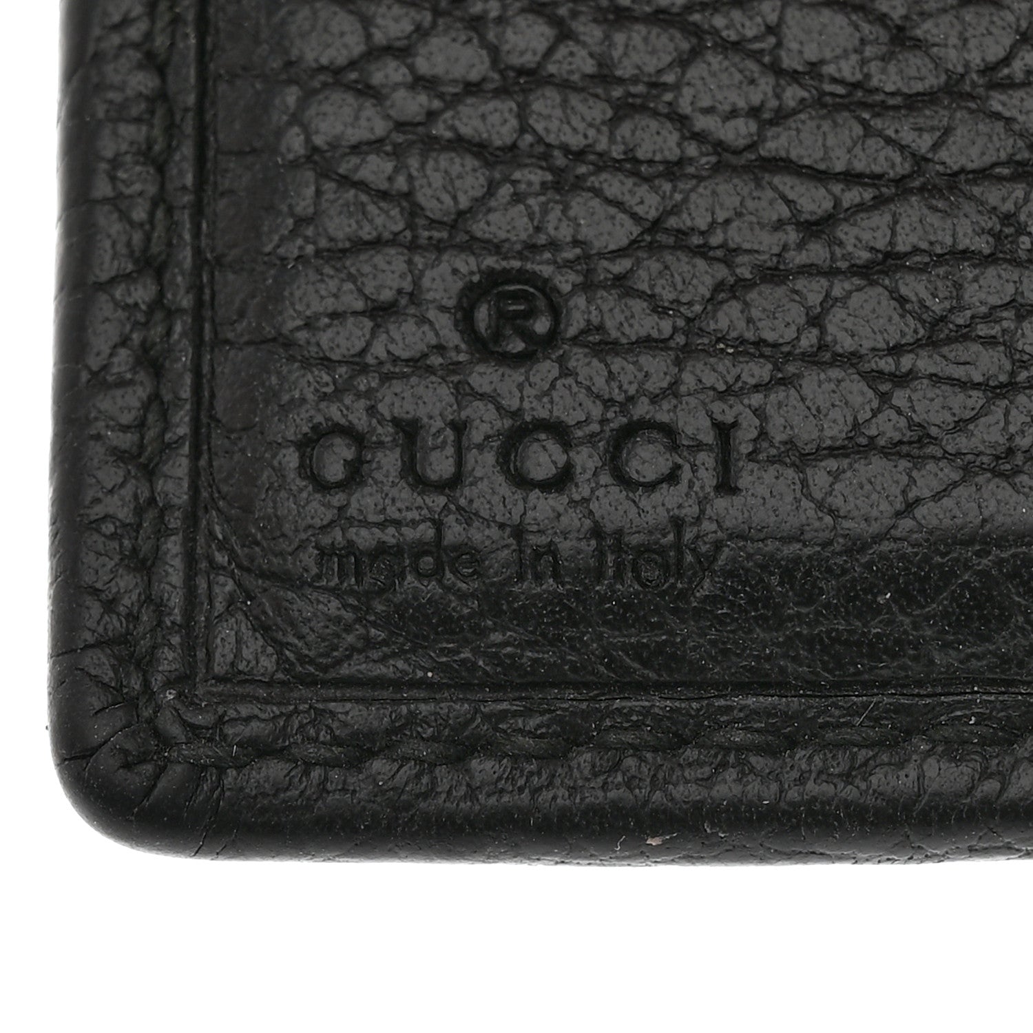 Gucci Dollar Calfskin GG Marmont French Wallet Black 6 of 7