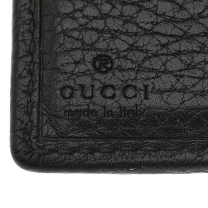 Gucci Dollar Calfskin GG Marmont French Wallet Black 6 of 7