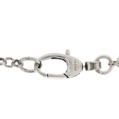 Gucci Sterling Silver Double G Key Pendant Necklace 5 of 5