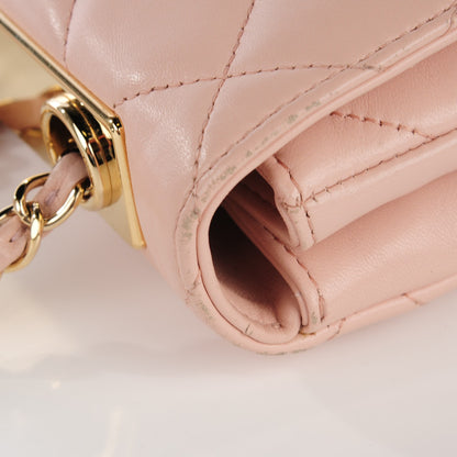 Chanel Lambskin Quilted Trendy CC Flap Pink 10 of 16