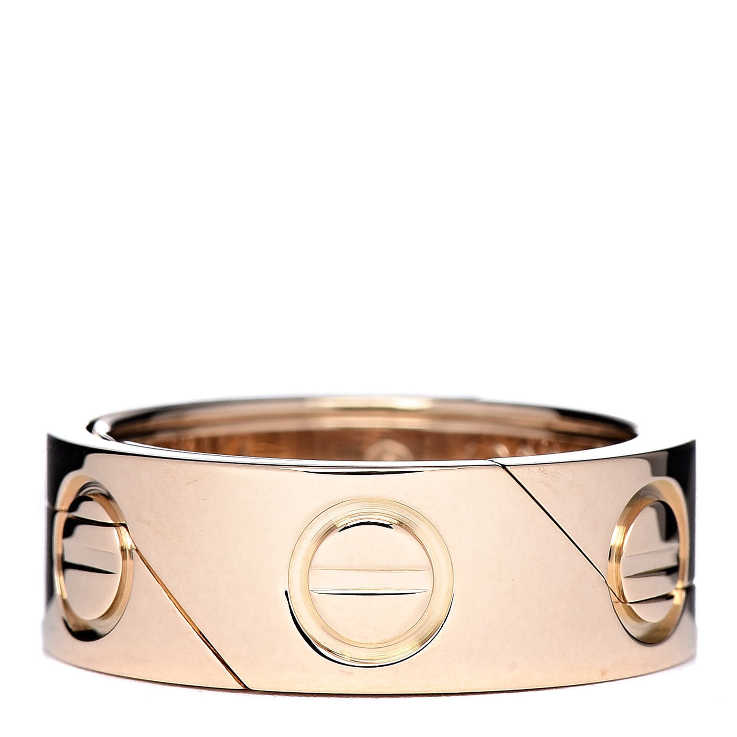18K Yellow Gold 7mm Astro LOVE Ring 50 5.25
