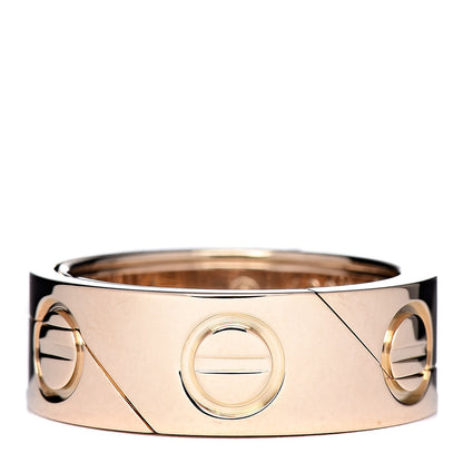 Cartier 18K Yellow Gold 7mm Astro LOVE Ring 50 5.25 1 of 9