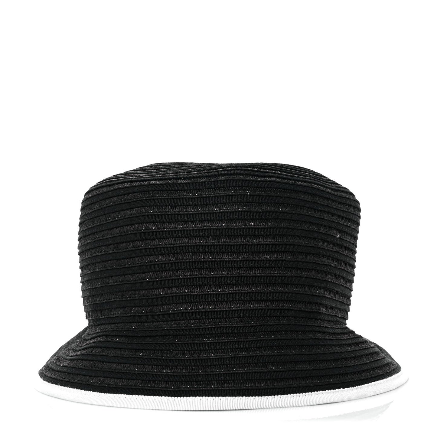 Cotton Viscose CC Bucket Hat L Black White