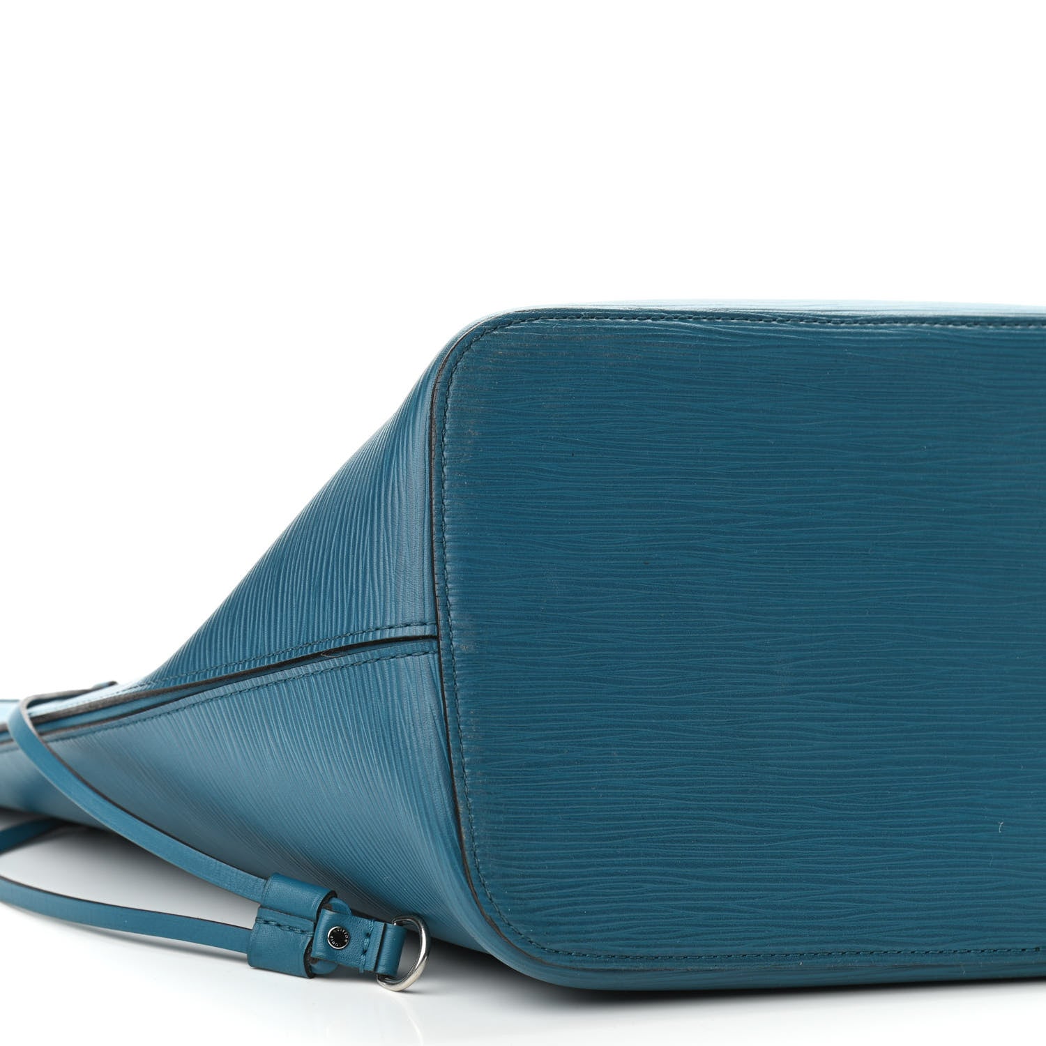 Louis Vuitton Epi Neverfull MM Cyan 10 of 13