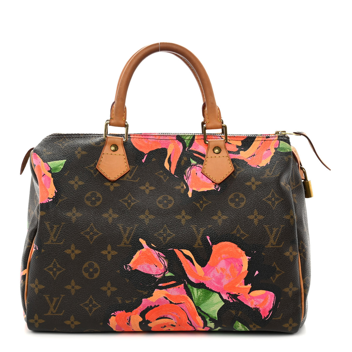 Monogram Roses Speedy 30