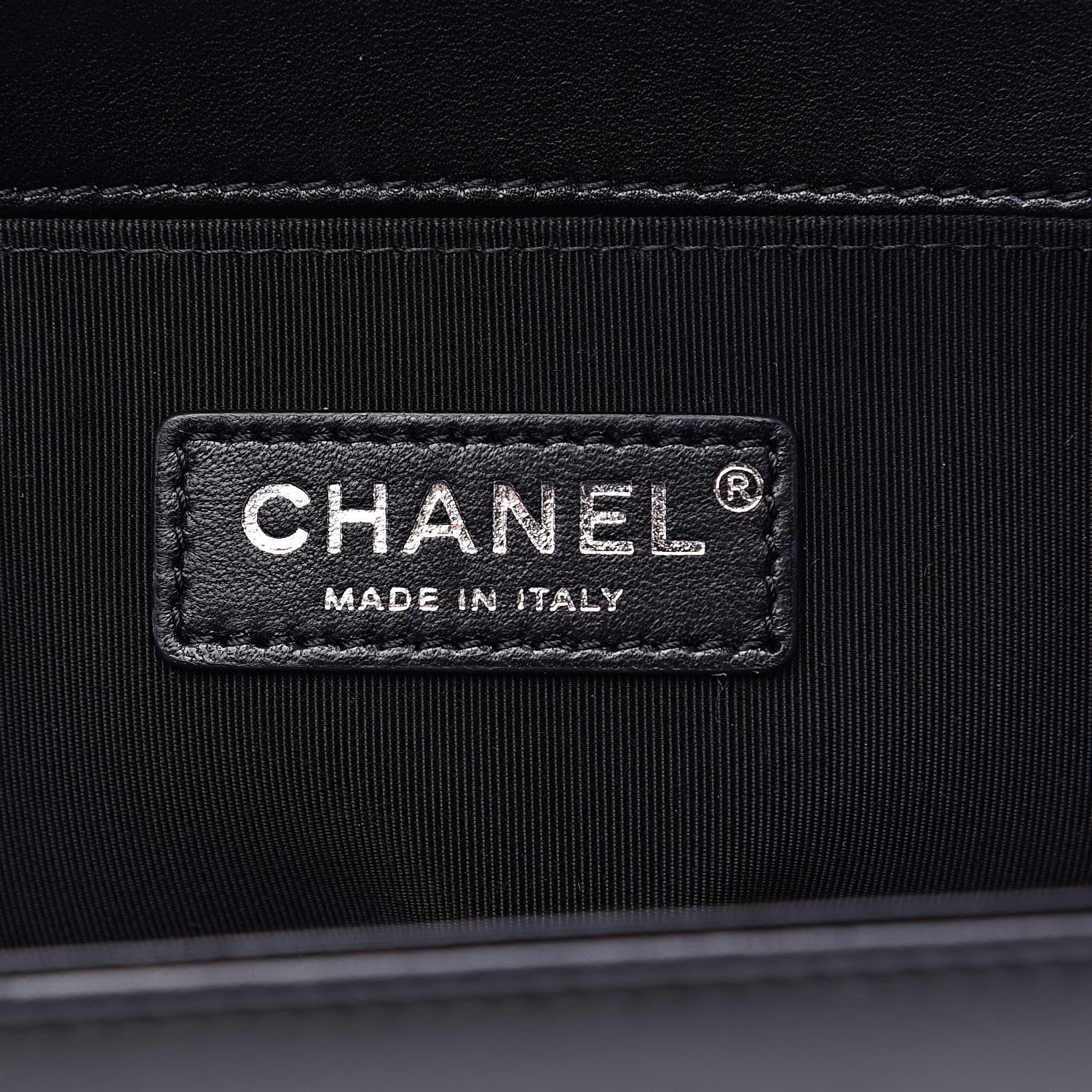 Chanel Lambskin Quilted Medium Boy Flap Black 6 of 16