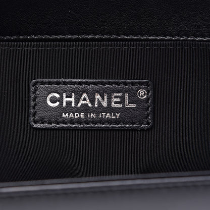 Chanel Lambskin Quilted Medium Boy Flap Black 6 of 16