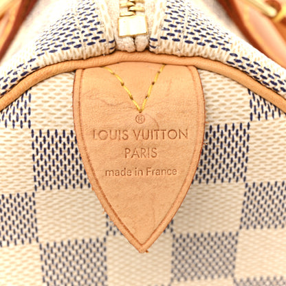 Louis Vuitton Damier Azur Speedy 25 6 of 13